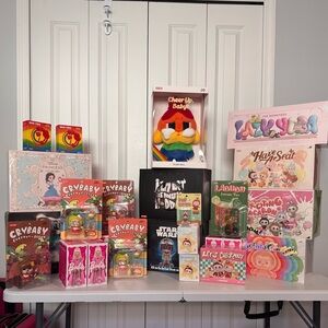 Labubu and pop mart friends, pendants, figurines, plushies 11/30 at 12:30pm EST